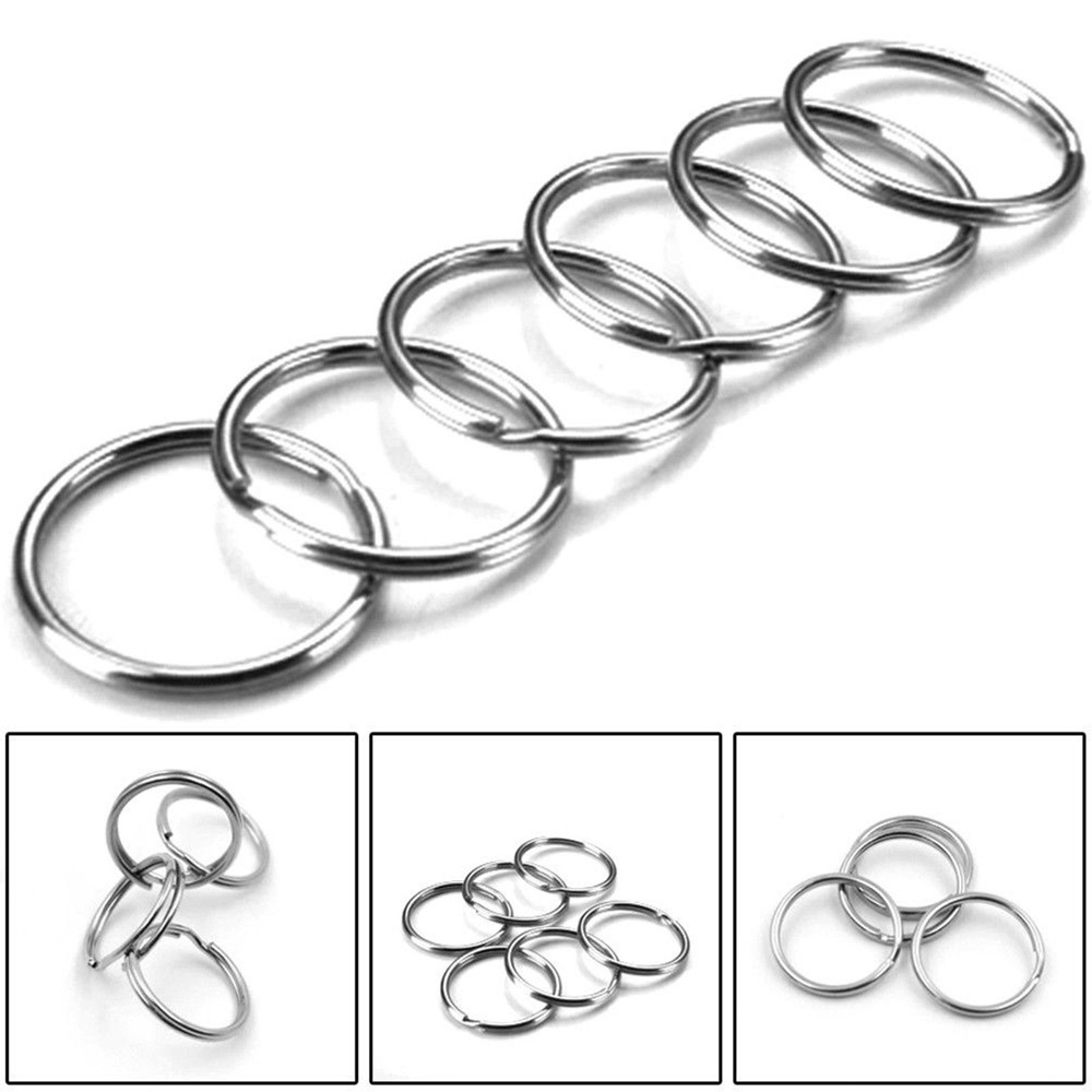 Bộ 10 MóC KhóA Mạ BạC Đơn GiảN ThờI Trang 25mm