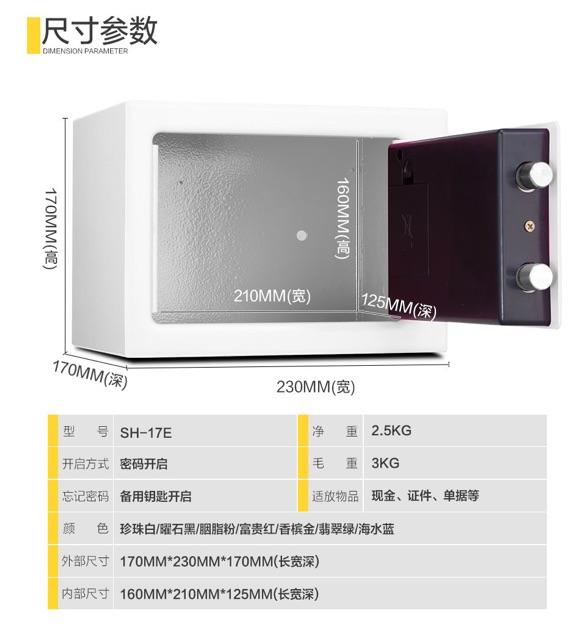 Két sắt mini có lỗ đút tiền SĂN