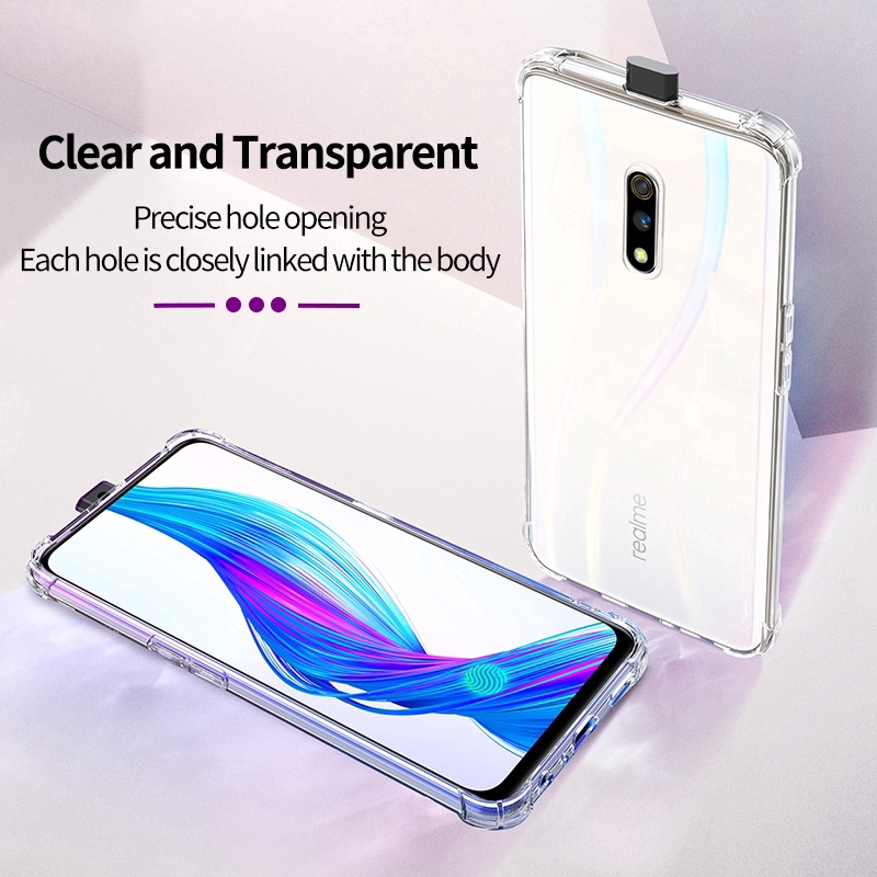 Shockproof transparent TPU phone case for Realme5 Pro Realme 5 3 2 Pro C1 C2 | BigBuy360 - bigbuy360.vn