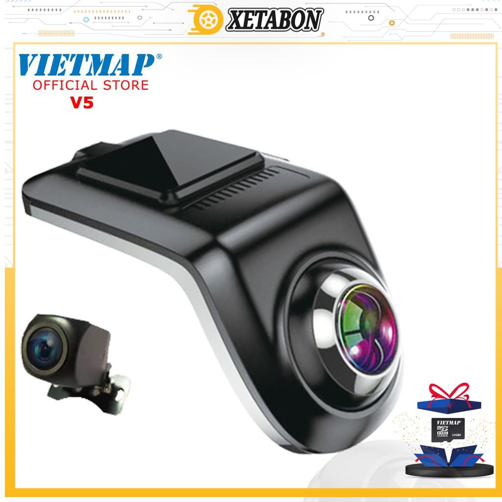 VIETMAP V5-Camera Hành Trình Ô tô Kết Nối DVD Android - Điều Khiển Giọng Nói + Tặng Thẻ 32gb