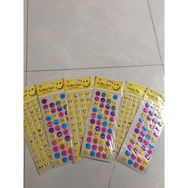 sticker mặt cười siêu cute