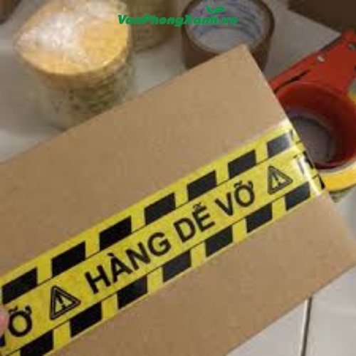 Băng dính hàng dễ vỡ 70y  Văn Phòng Xanh