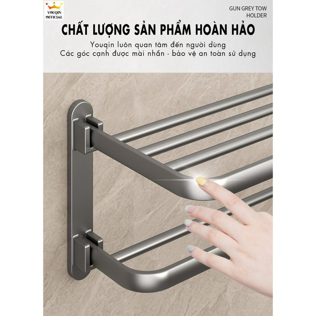Kệ/Giá Treo Khăn Phòng Tắm Cao Cấp Dán Tường - YouQin M5