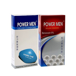 Combo Bao Cao Su Powermen Long Shock