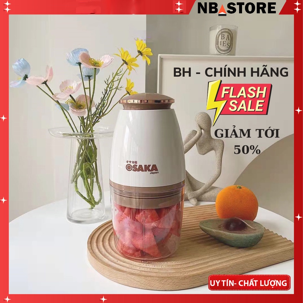 Máy xay sinh tố Osaka ,xay thịt cá,xay đá,xay hoa quả dung tích 700ml bảo hành 12 tháng