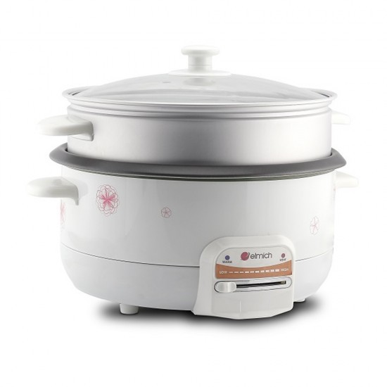 Nồi lẩu hấp điện Elmich EL3566 - Hàng chính hãng