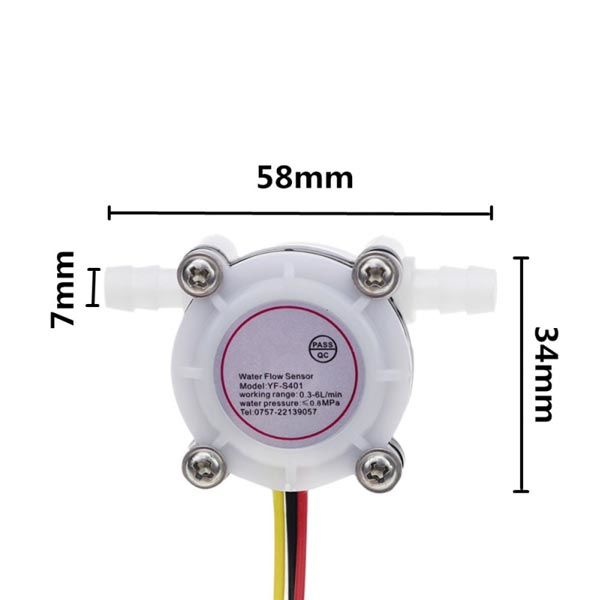 Cảm Biến Lưu Lượng Nước YF-S401