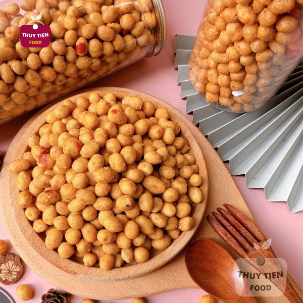 Đậu phộng da cá ngũ vị THUY TIEN FOOD, Hũ 500g cao cấp