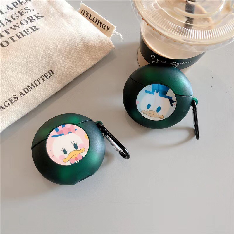 DONALD DUCK Ốp Bảo Vệ Hộp Đựng Tai Nghe Airpods 1 / 2 Pro 3 Hình Vịt Donald Xinh Xắn