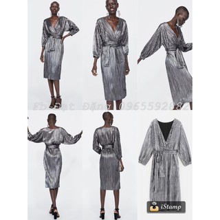Đầm màu ánh kim Zara size S,M (S nhỏ nhất)