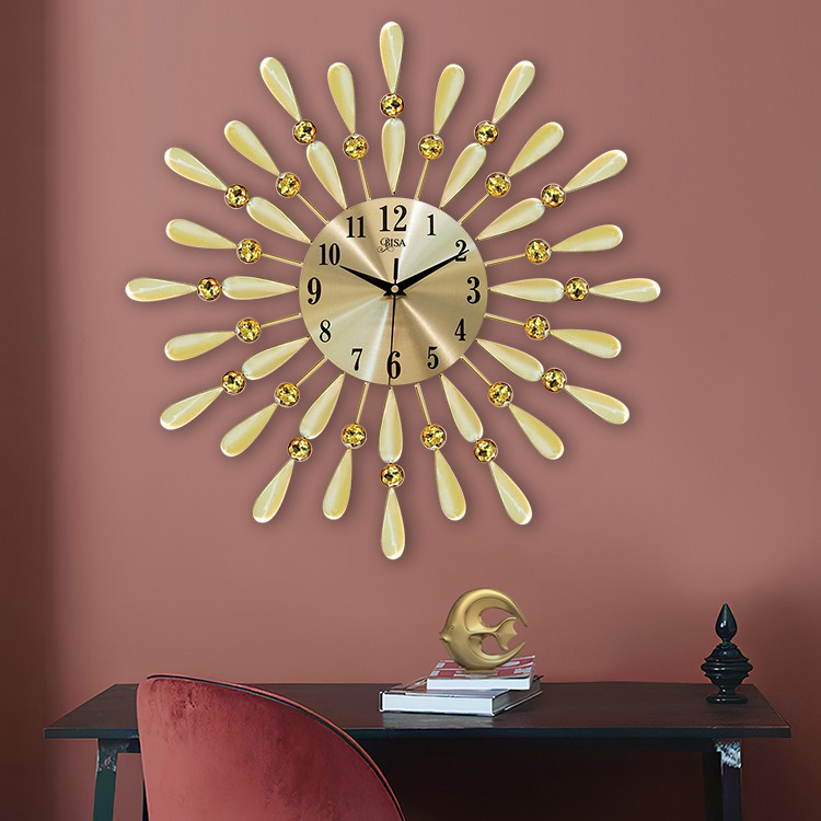 Đồng hồ treo tường thương hiệu BISA bảo hành 10 năm size 48cm