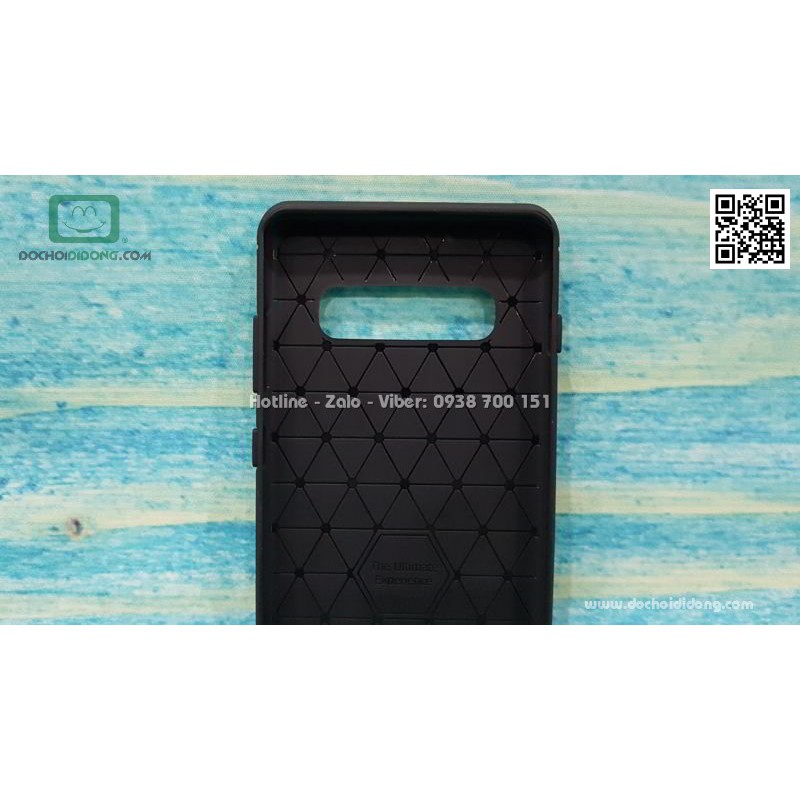 Ốp lưng Samsung S10 Plus Likgus chống sốc vân kim loại