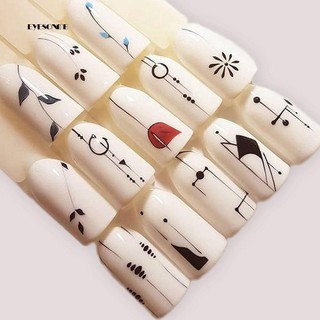 Tờ sticker dán trang trí móng thời trang
