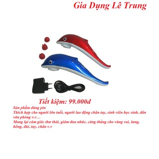 Máy Massage Cầm Tay Hình Con Cá Heo