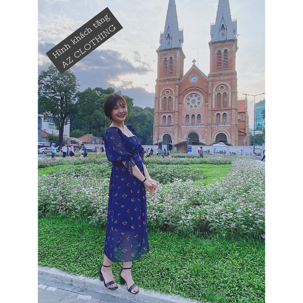 [Kèm hình thật] 14 mẫu ĐẦM MAXI VOAN HOA NHÍ TAY LỠ CỔ CHỮ U NHÚN THUN LƯNG VÀ EO / ĐẦM HOA NHÍ TAY LỠ NHÚM THUN EO | BigBuy360 - bigbuy360.vn