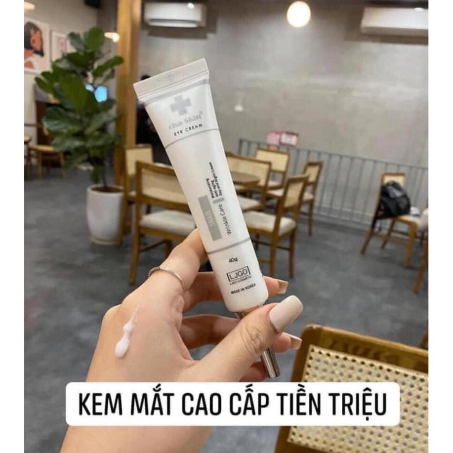 Kem mắt ốc sên cao cấp CHA SKIN SNAIL 40ML Nội Địa Hàn HSD 05/2024 | BigBuy360 - bigbuy360.vn
