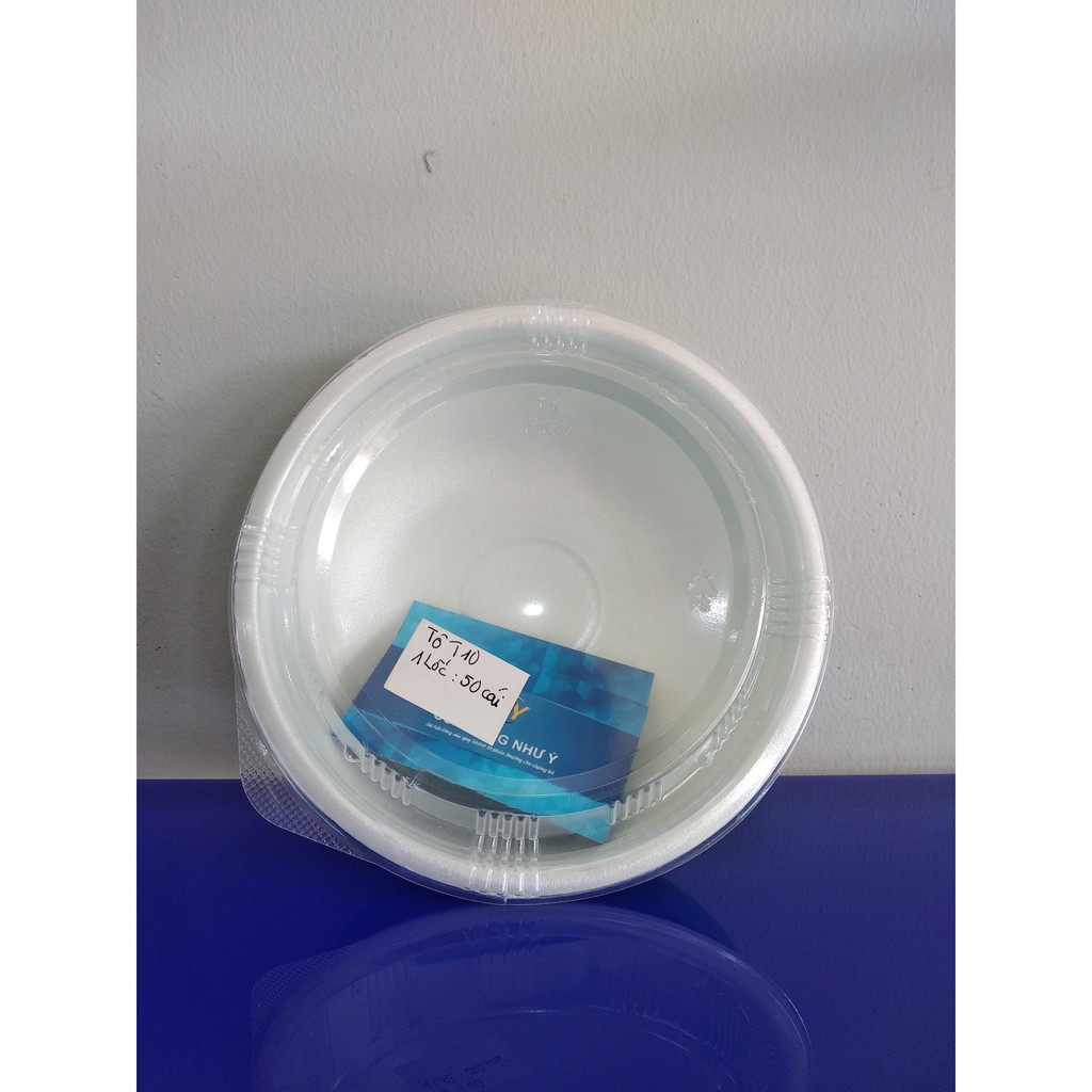 ( RẺ VÔ ĐỊCH ) Lốc 10 Tô xốp đựng thức ăn tiện lợi | BigBuy360 - bigbuy360.vn