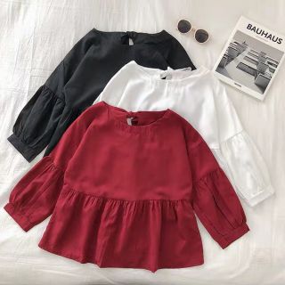 Áo baby doll thắt nơ ulzzang