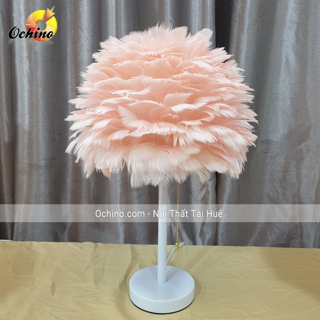 Đèn Lông Vũ Trang Trí Hình Mây Sang Chảnh ( Hình Thật Shop Chụp)