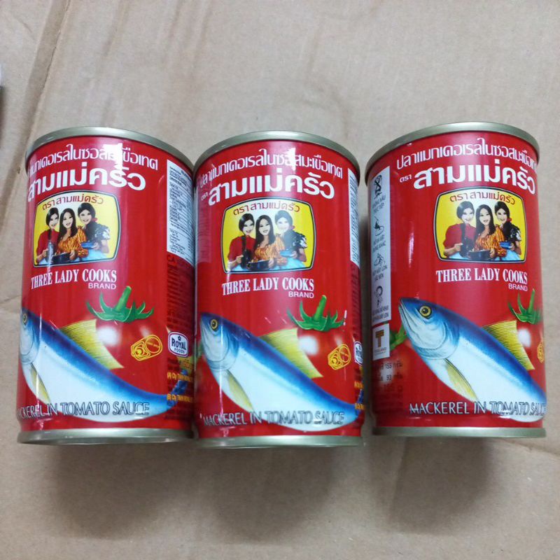Cá hộp xốt cà chua 3 cô gái