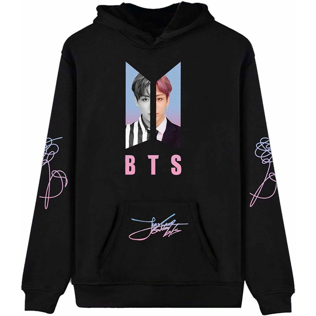 Giá xuống! Áo HOODIE Màu Gradient / Gradient Phong Cách Nhóm Nhạc KPOP BTS JUNGKOOK V JHOPE JIMIN SUGA