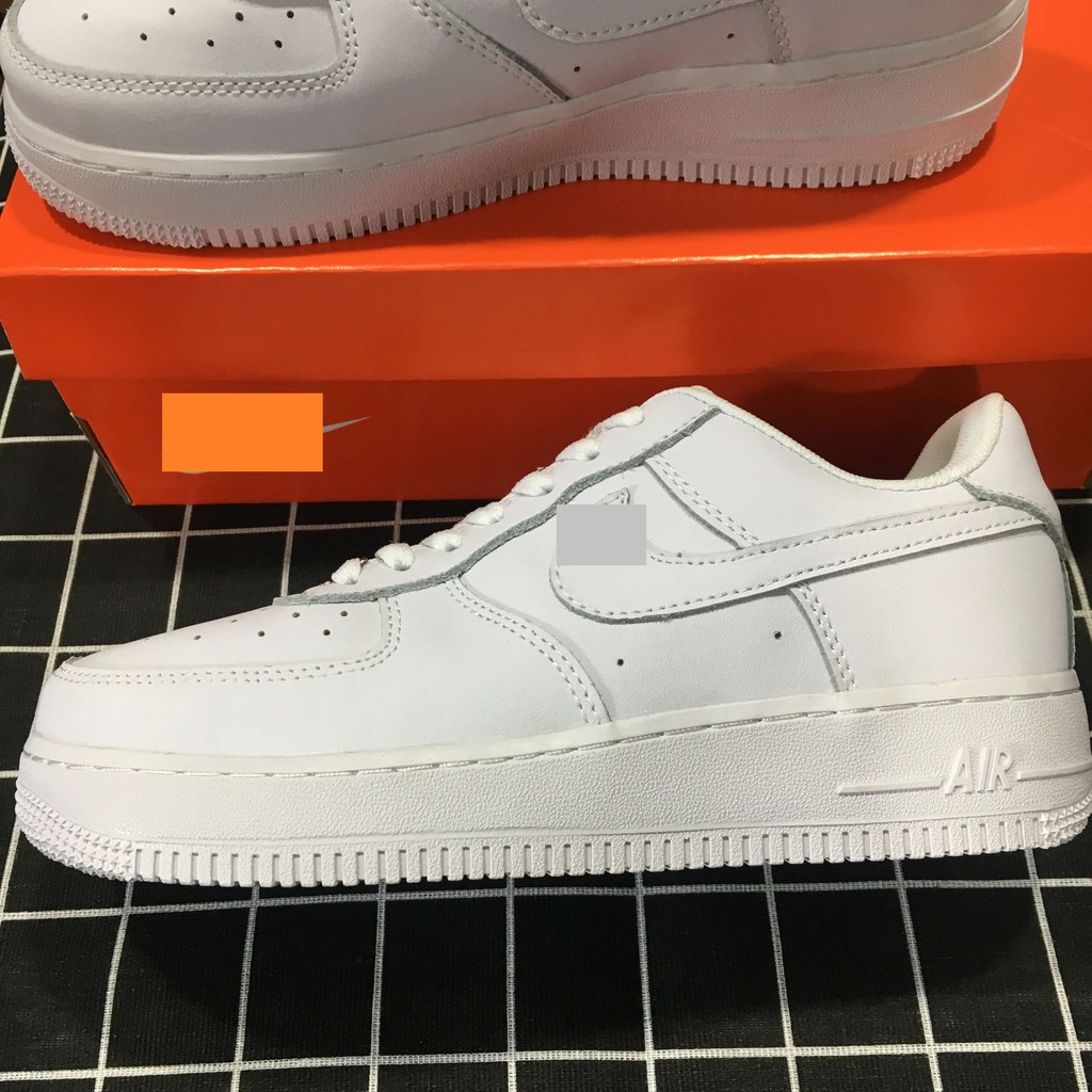 Giày Thể Thao Sneaker AF1 Trắng Full Nam Nữ Thời Trang 11 bản trung