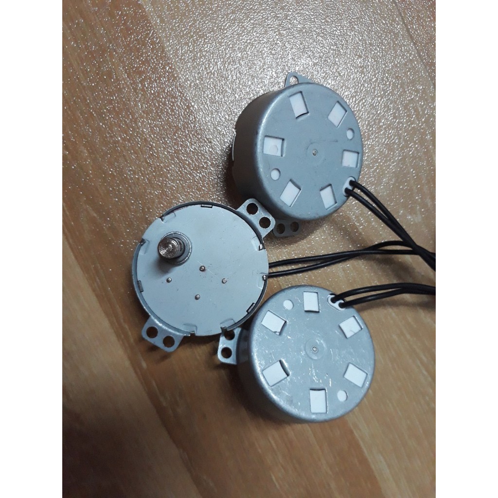 Động cơ đảo trứng - Motor đảo trứng - Động cơ tuốc năng quạt  220V - Phụ kiện làm máy ấp trứng DCTN4W