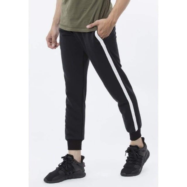 Quần JOGGER 1 LINE bo chân nam nữ BIGSIZE