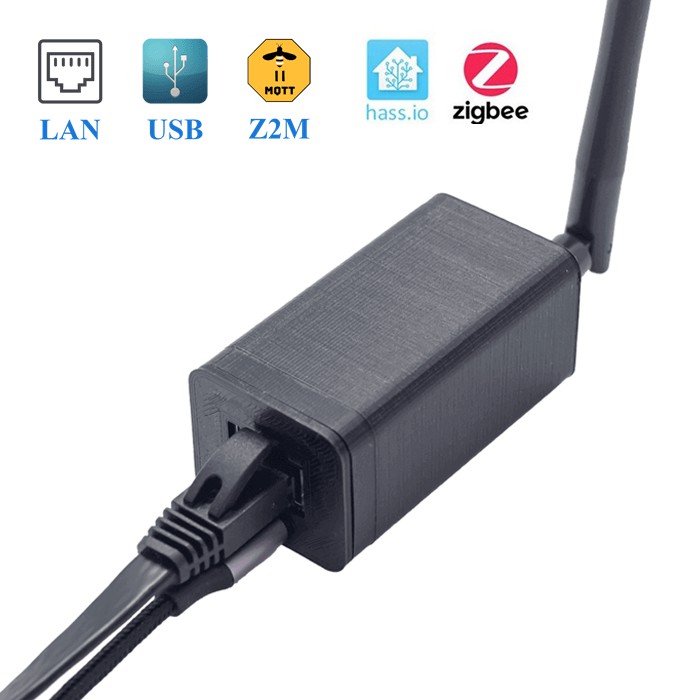 Hub Ethernet LAN Kết Nối Zigbee CC2652P-LAN  Zigbee2MQTT ZHA Hass