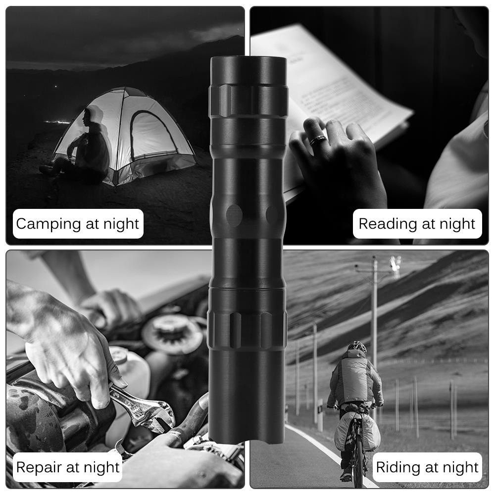 Đèn led mini bằng hợp kim nhôm chống thấm nước ánh sáng mạnh thiết kế kích thước bỏ túi dễ mang theo