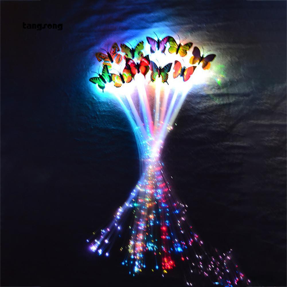 Kẹp Tóc Hình Bướm Có Đèn Led Độc Đáo Cho Nữ