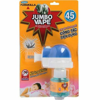 Bộ Xông Đuổi Muỗi Jumbo có cả tính dầu kèm theo
