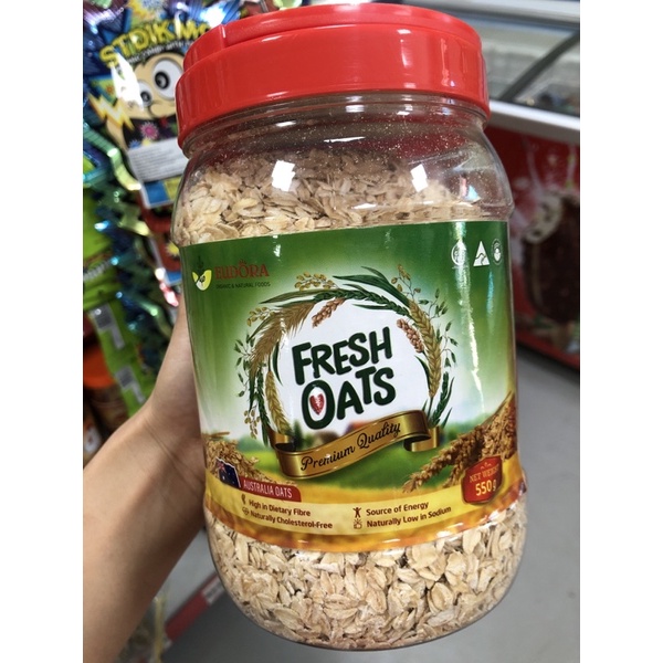 YẾN MẠCH NGUYÊN CHẤT EUDORA HỘP 550g