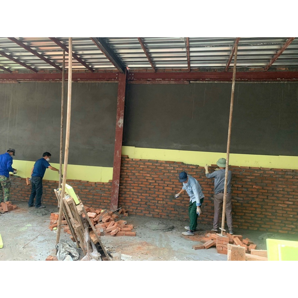 Xốp XPS cách âm, cách nhiệt, chống nóng, chống lạnh, bảo vệ lớp chống thấm, chèn khe co giãn. Tấm 1200x600