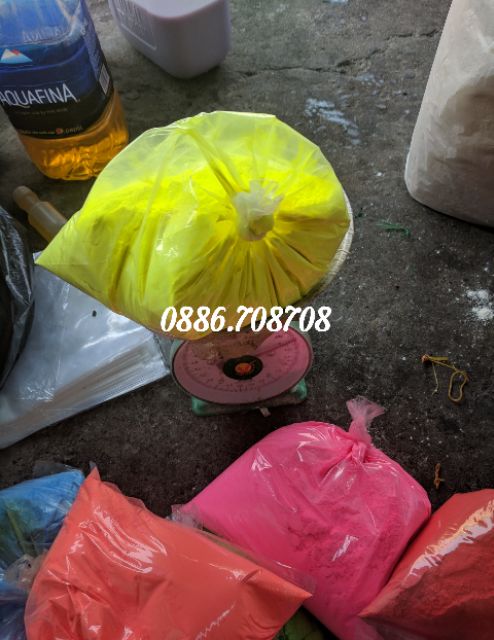Màu chọi(màu chơi trò chơi rửa nước sạch)1kg
