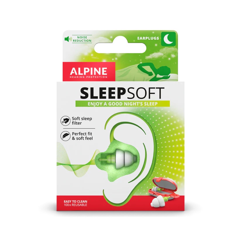 Nút bịt tai ngủ ngon Alpine SleepSoft nhập khẩu Hà Lan