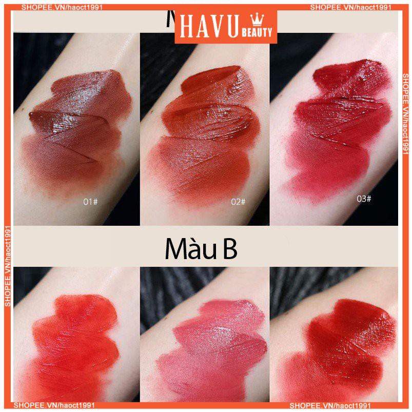 Set 3 Cây Son Kem Lì Herorange Fluffy Lip Glaze - Son Kem Siêu Xinh Chất Mềm Mịn - Lâu Trôi | BigBuy360 - bigbuy360.vn