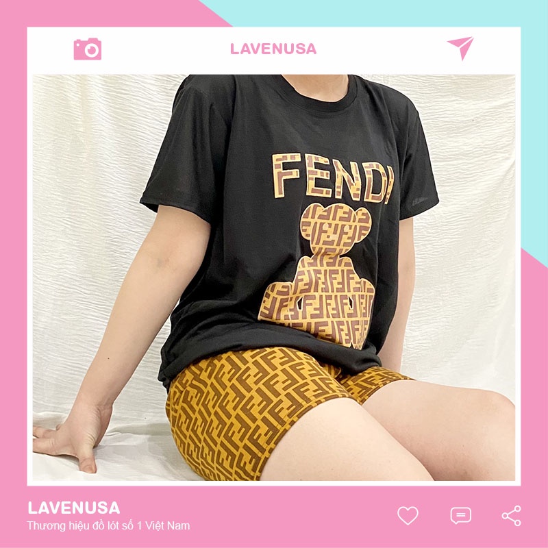 Bộ mặc nhà nữ chất cotton thoải mái thấm hút tốt freesize LAVENUSA QA23