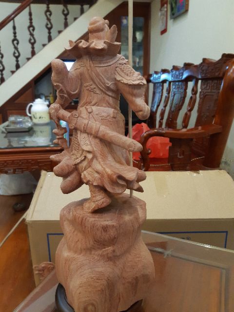 Tượng quan công Quan vân trường cao 40cm