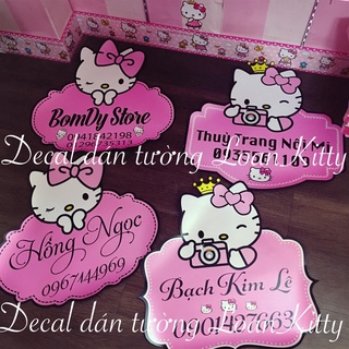 🌷[CÓ SẴN] Nhận làm decal bảng tên theo yêu cầu đủ kích thước