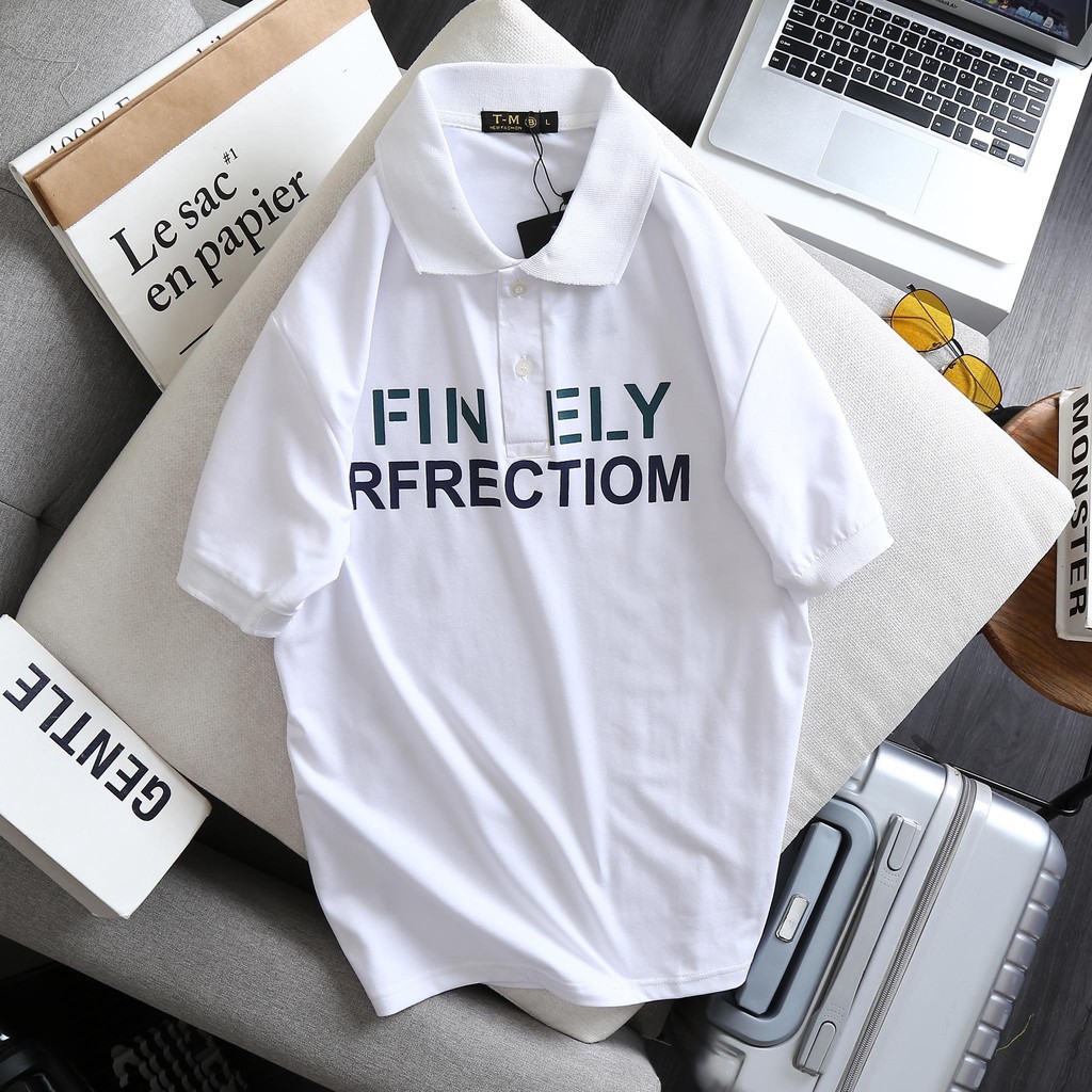 Áo Polo Nam Tay Ngắn, Áo Thun Nam Cổ Bẻ OBOKFASHION, Phong Cách Thời Trang Cao Cấp Màu Đen - Trắng ACB01 | BigBuy360 - bigbuy360.vn