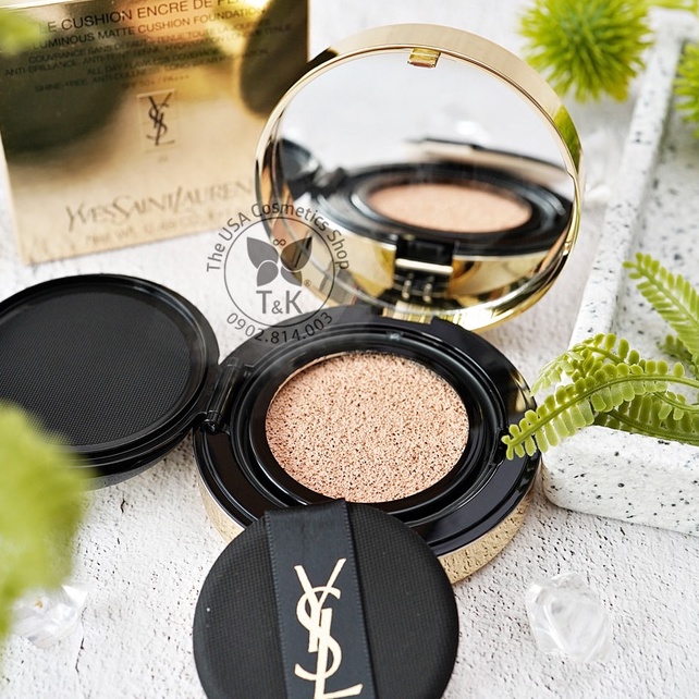 👑  PHẤN NƯỚC YSL LE CUSHION ENCRE DE PEAU LUMINOUS MATTE