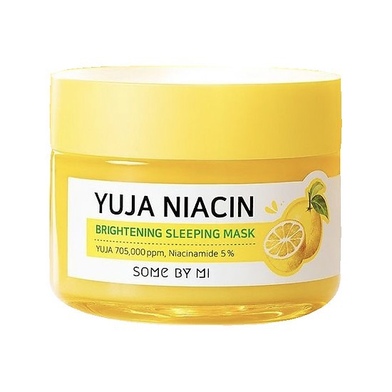 Mặt Nạ Ngủ Dưỡng Trắng Some By Me Yuja Niacin Brightening Sleeping Mask.