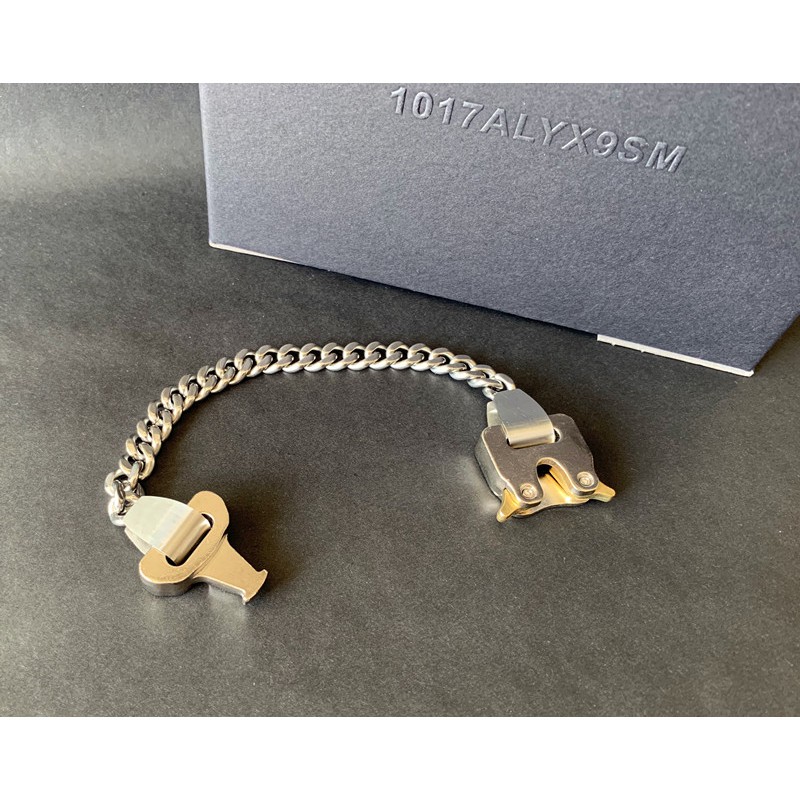 Vòng tay 1017 ALYX 9SM cubix buckle chain bracelet fw20