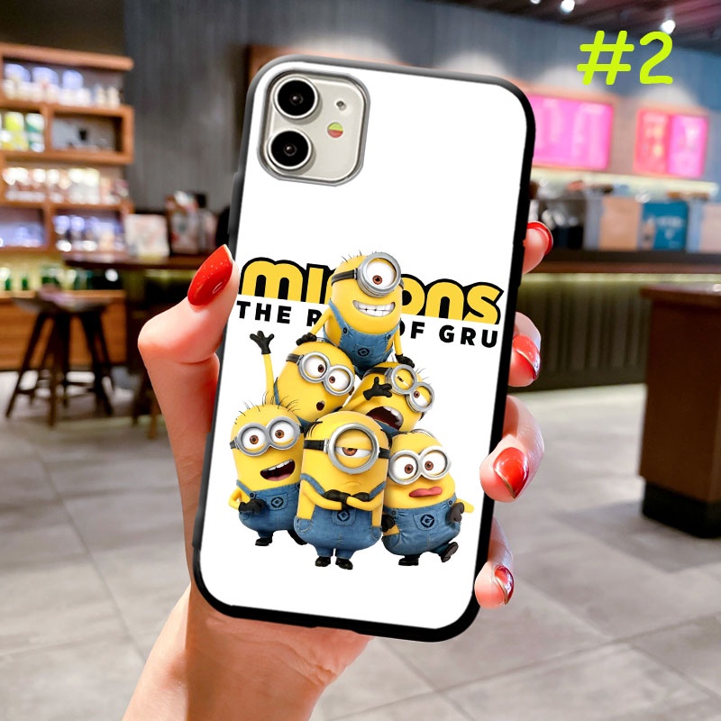 Ốp Điện Thoại Mềm In Hình Minions Cho Xiaomi Redmi 10C 10 9 9A 9C 9T 8 8A 7 7A 6 6A 4A 4X 5 Plus S2