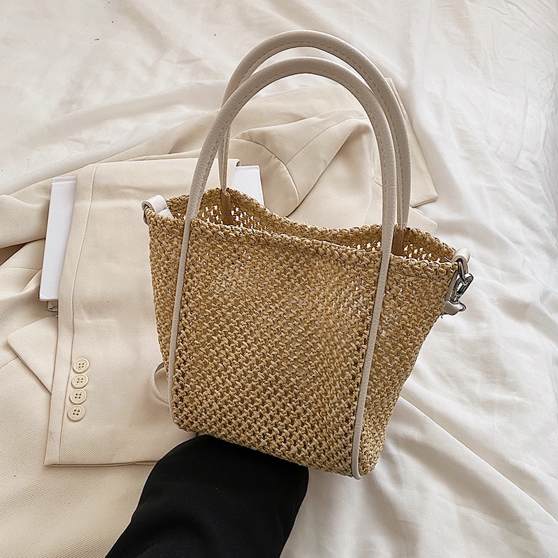 Túi Cói Đeo Chéo Thiết Kế Mới Thời Trang Mùa Hè Cho Nữ 2022