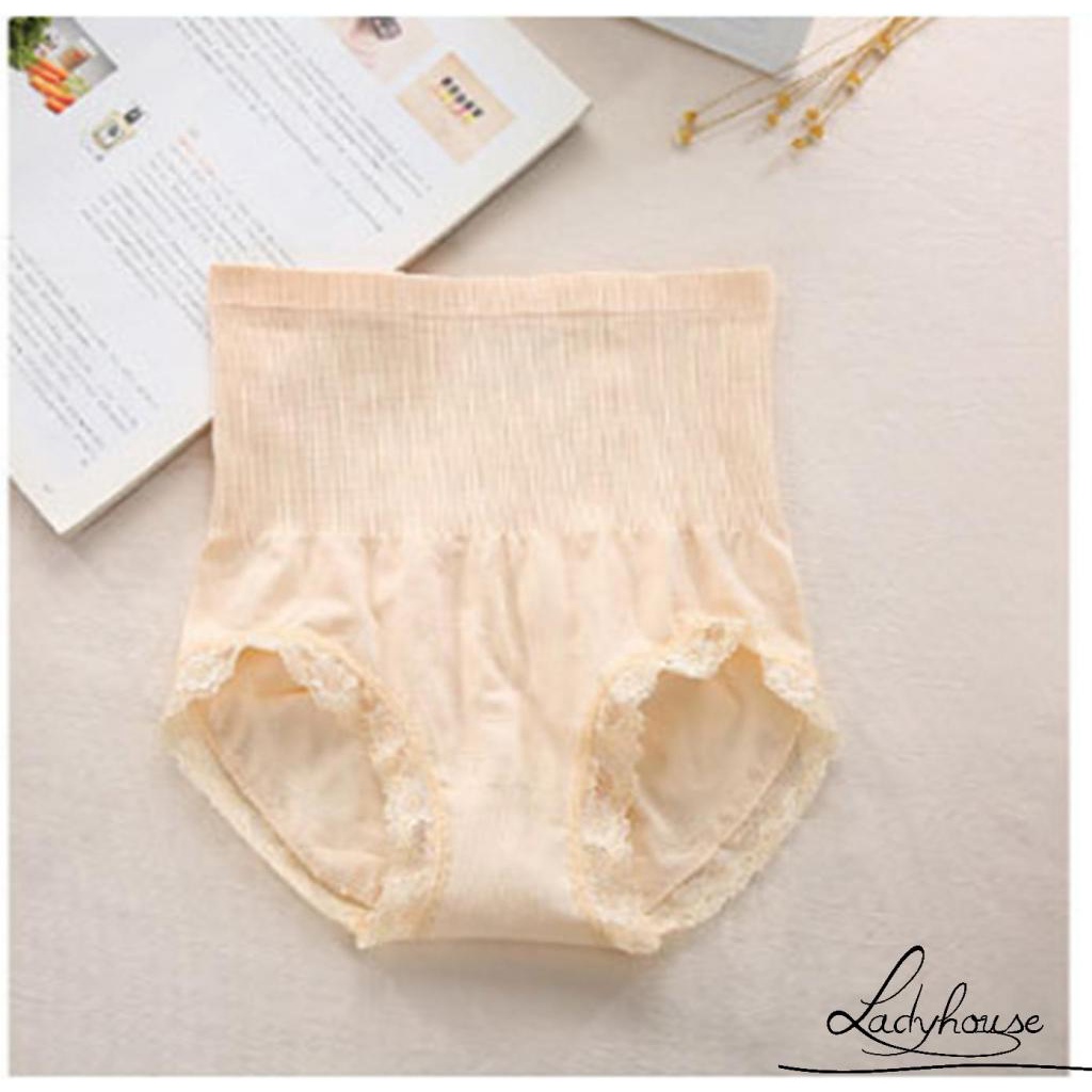 Quần Lót Lưng Cao Siêu Mỏng Định Hình Dáng Thon Gọn Thoáng Khí Cho Nữ
