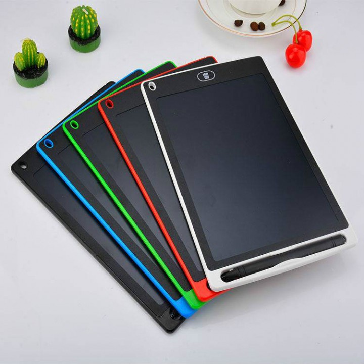 Bảng viết tự xóa cho bé tập vẽ, tập viết - Bảng điện tử 8.5 inch