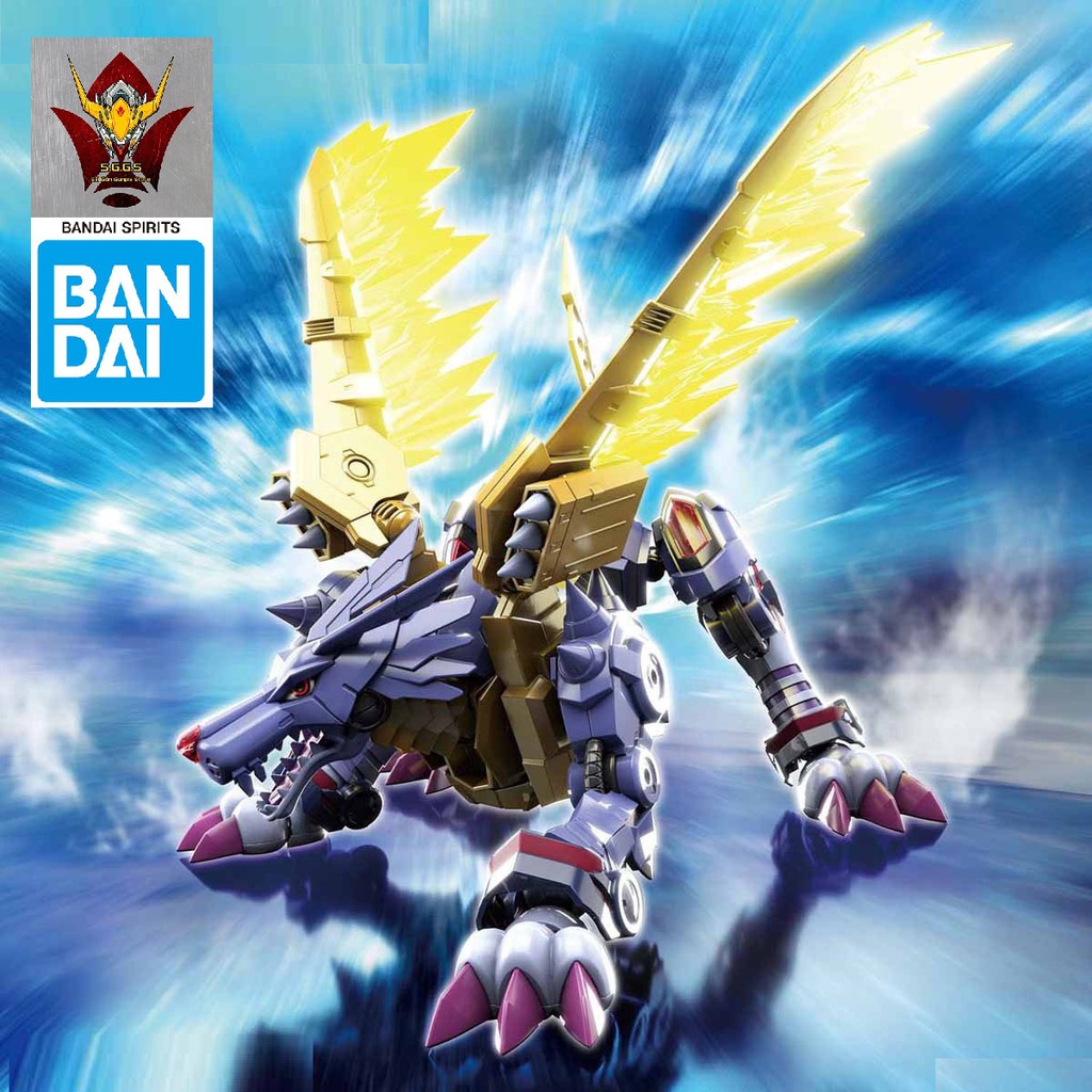 Mô Hình Metal Garurumon Digimon Bandai Figure Rise Standard Đồ Chơi Lắp Ráp Anime Nhật