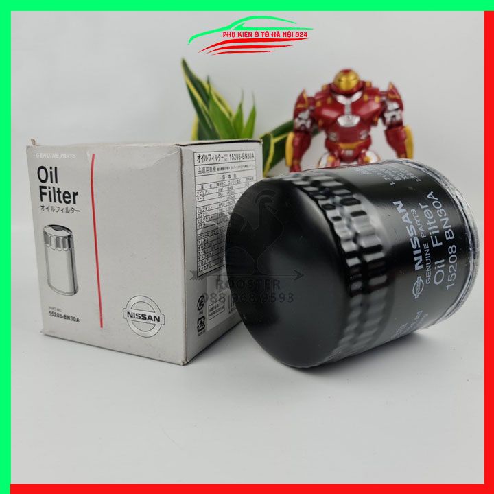 Lọc dầu, lọc nhớt động cơ cho xe Nissan Navara mã 15208-BN30A